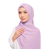 Sulam Kenanga Scarf in Lembayung Purple